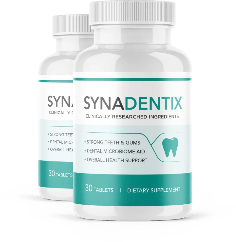 2 bottles of Synadentix dental chewable supplement — 60-day basic supply